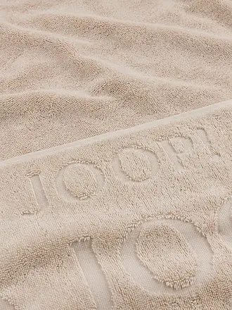 JOOP | Duschtuch 80x150cm STUDIO REPEAT Graphite | beige